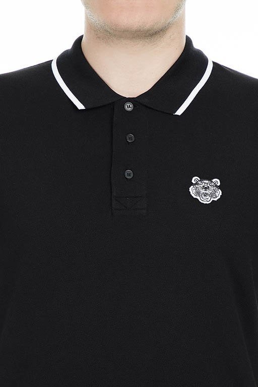 Image 4 of ケンゾー 黒 Kフィットタイガーポロシャツ 5PO001 4BA 99