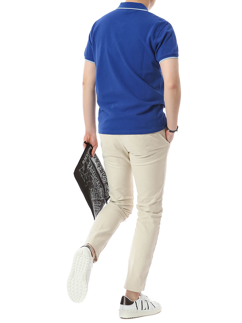 Image 5 of ケンゾー 青 Kフィットタイガーポロシャツ 5PO001 4BA 74