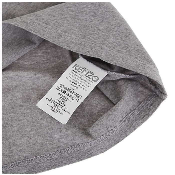 Image 5 of ケンゾー メンズロゴプリント長袖Tシャツ  5TS152 4BD 95