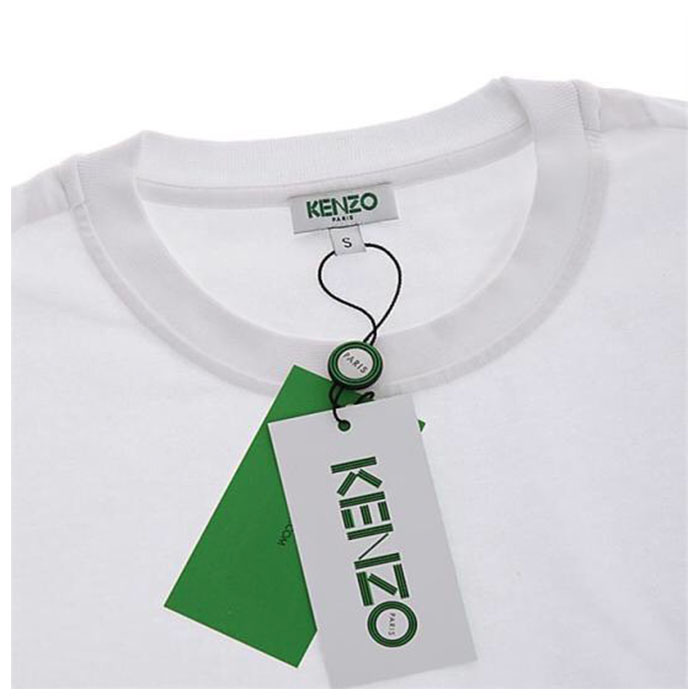 Image 4 of ケンゾー メンズロゴプリント長袖Tシャツ 5TS152 4MD 01