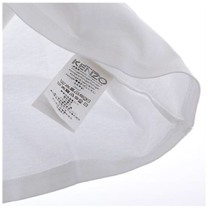 Image 5 of ケンゾー メンズロゴプリント長袖Tシャツ 5TS152 4MD 01