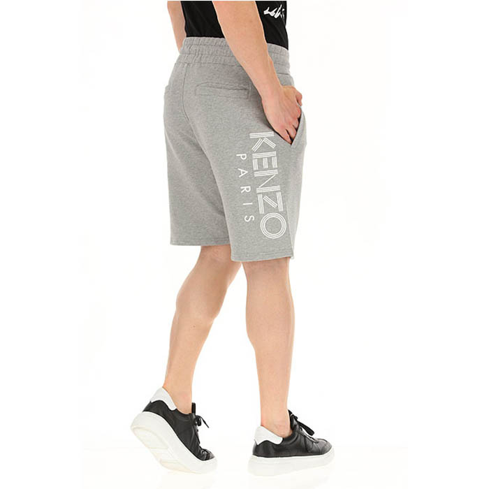 Image 4 of ケンゾー メンズ 灰色 メランジ アーバンバミューダ 5PA725 4MD 94