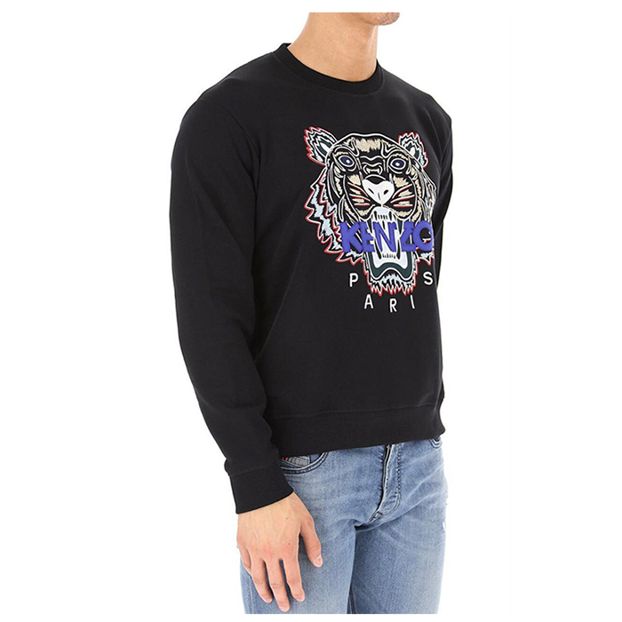 Image 6 of ケンゾーメンズ スウェット トレーナー タイガーロゴ刺繍  5SW001 4XA 99