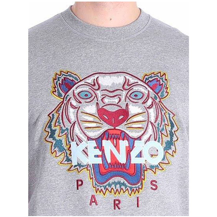 Image 5 of ケンゾーメンズ スウェット トレーナー タイガーロゴ刺繍  5SW001 4XA 95