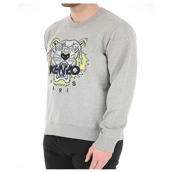 Image 3 of ケンゾーメンズ スウェット トレーナー タイガーロゴ刺繍  5SW001 4XA 94