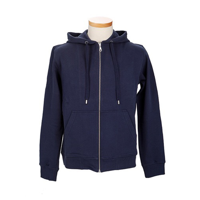 Image 3 of ケンゾー メンズ ロゴ プリント ジップアップ パーカー スウェット青 5BL722 4MD 78