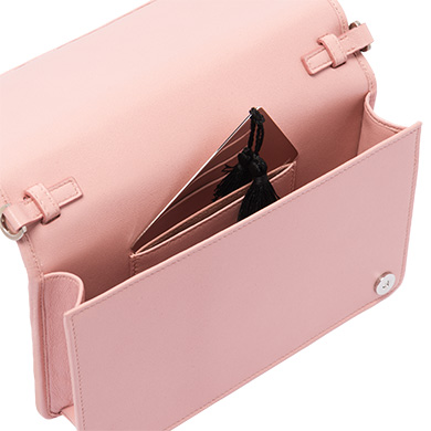 Image 4 of ミュウミュウバッグ  5BP001N88ORCH D_LICE LEATHER BAG