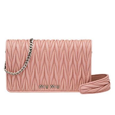 Image 3 of ミュウミュウバッグ  5BP001N88ORCH D_LICE LEATHER BAG