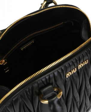 Image 4 of ミュウミュウ バッグ 5BB054N88NERO