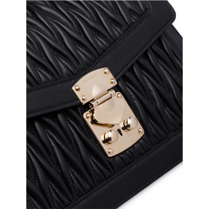 Image 6 of ミュウミュウ バッグ  5BA094N88NERO