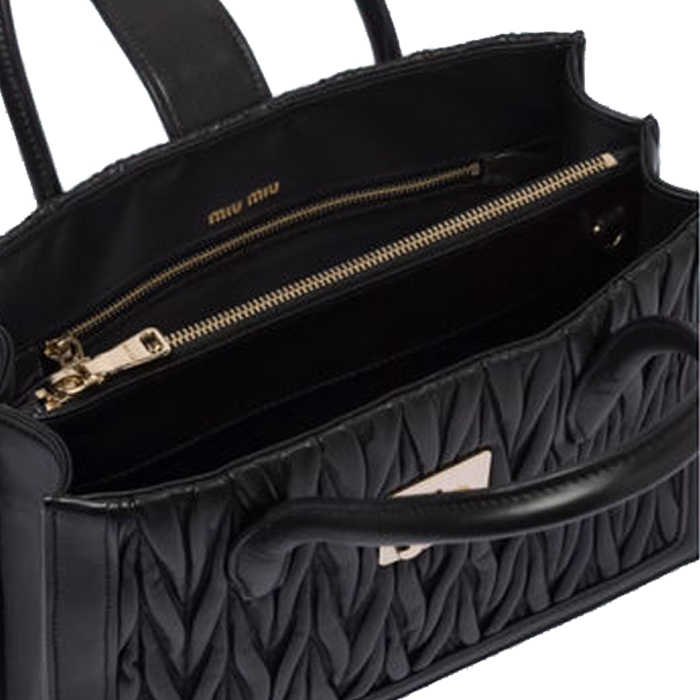 Image 5 of ミュウミュウ バッグ  5BA094N88NERO