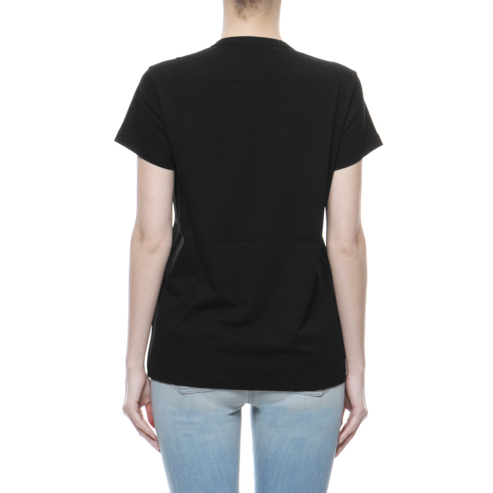 Image 4 of ジバンシィクルーネック 半袖 Tシャツ ロゴ プリント カットソー レディース BW705Z3Z0Y 001