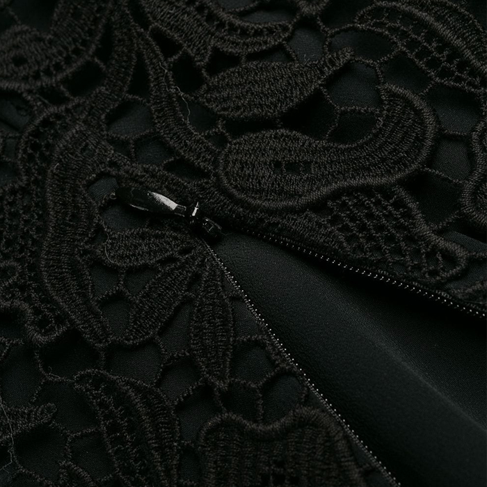 Image 5 of ジバンシィレディース 刺繍の花柄ミニドレス BW20TY208K 001 黒