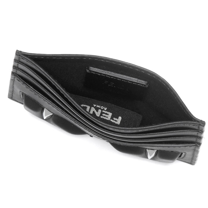 Image 3 of フェンディウォレット 7M0164 O76 F0GXN BLACK Leather Card Holders