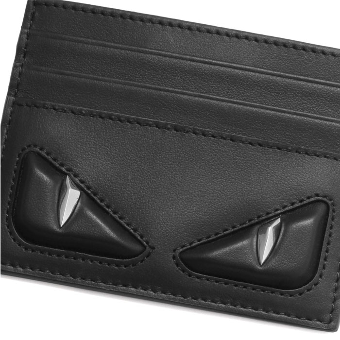 Image 4 of フェンディウォレット 7M0164 O76 F0GXN BLACK Leather Card Holders