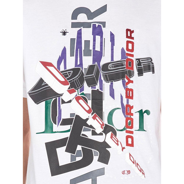 Image 4 of デォーメンズシャツ S 863J611P3312 089 WHITE