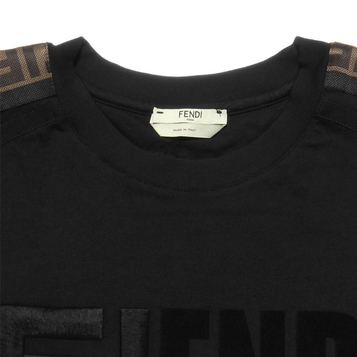 Image 5 of フェンディレディTシャツ FS7088 A5HQ F0GME BLACK