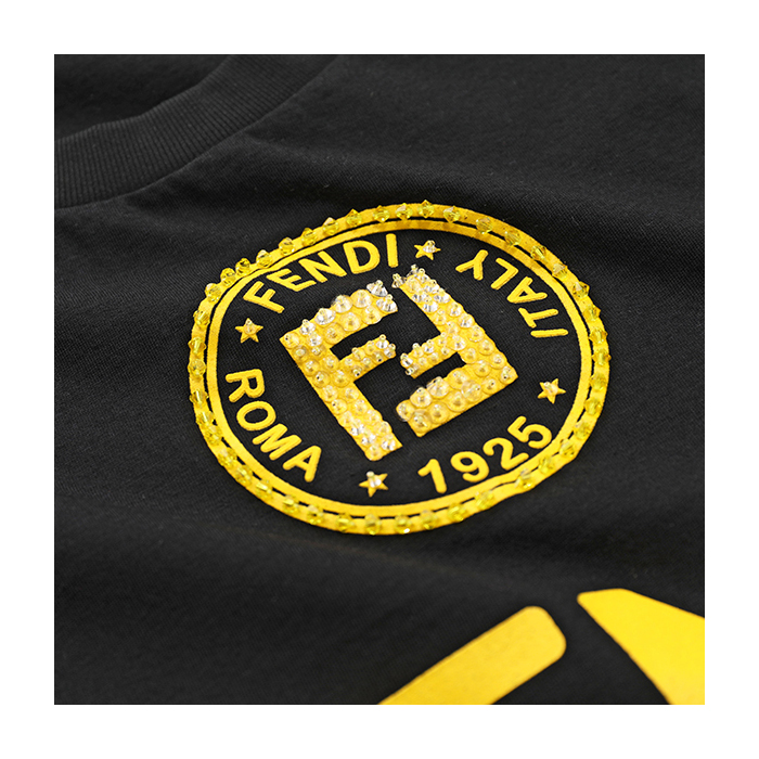 Image 5 of フェンディレディTシャツ FS7045 A43A F143Y BLACK