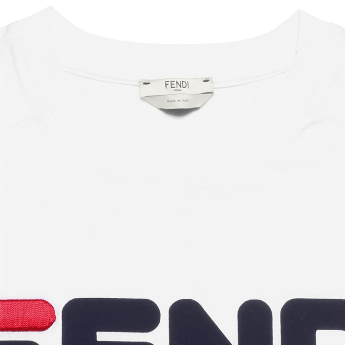 Image 5 of フェンディレディTシャツ FS7074 A5H1 F0ZNM WHITE