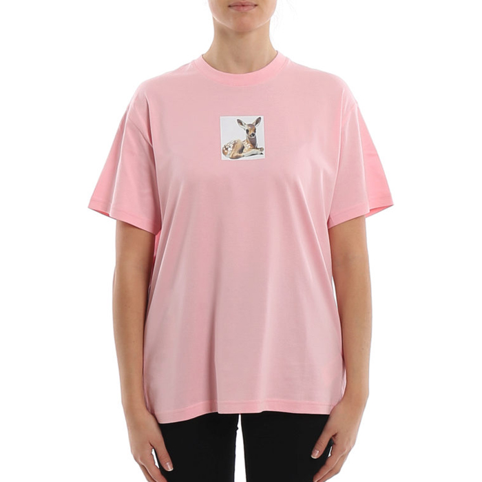 Image 3 of バーバリーレディース 半袖Tシャツ ピンク バンビ 8024652 CAPI