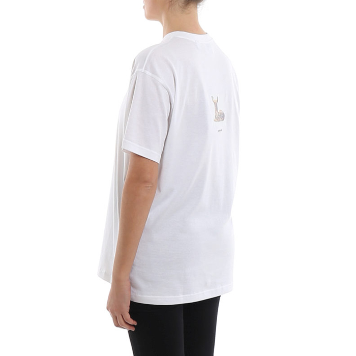 Image 4 of バーバリーレディース 半袖Tシャツ ホワイト バンビ 8024653 WHIT