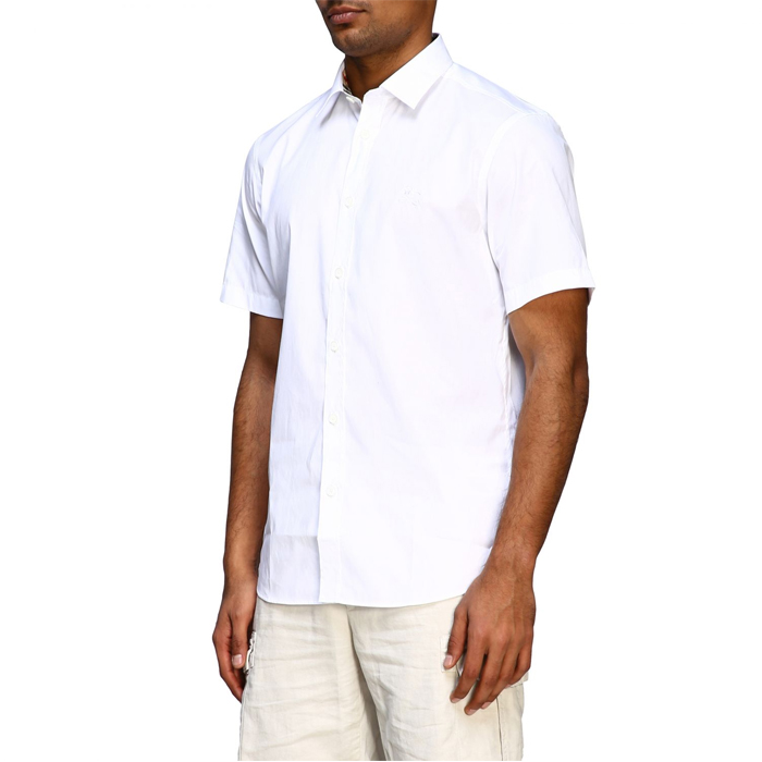 Image 3 of バーバリーメンズ半袖 カッターシャツ ホース刺繍 WHITE メンズ 8025614 WHIT