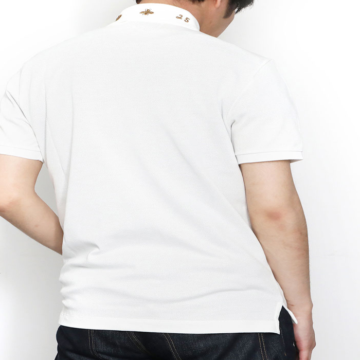 Image 3 of グッチ メンズトップスポロシャツラグジュアリーブランドイタリアシャツフォーンストレッチコットンピッカー 523058 X9U95 9678