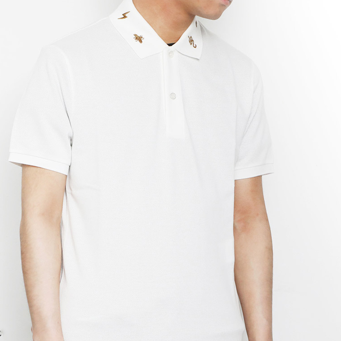 Image 6 of グッチ メンズトップスポロシャツラグジュアリーブランドイタリアシャツフォーンストレッチコットンピッカー 523058 X9U95 9678