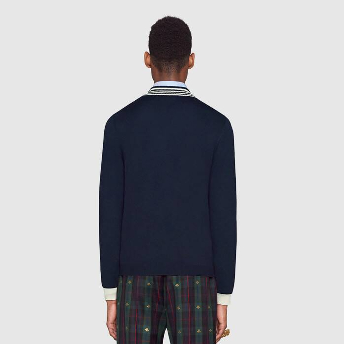 Image 4 of グッチ ビーパッチセーター  496442 X9I00 4650