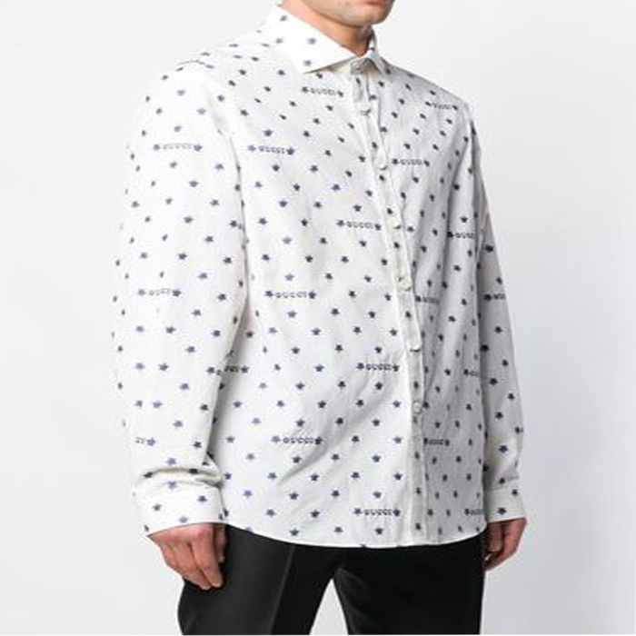 Image 3 of グッチ スターオールオーバーロゴシャツ  547239 ZAADT 9002