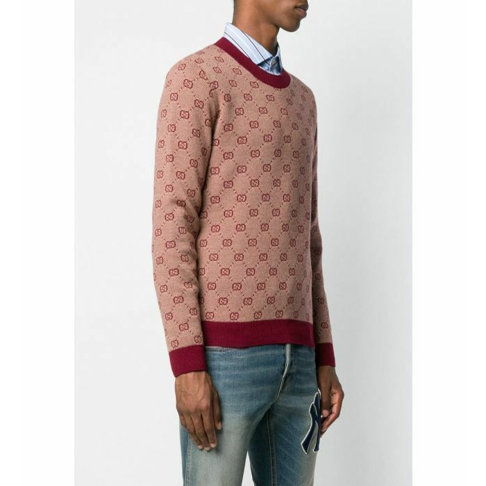 Image 3 of グッチ   メンズGG パターンセーター 572629 XKAKV 9192
