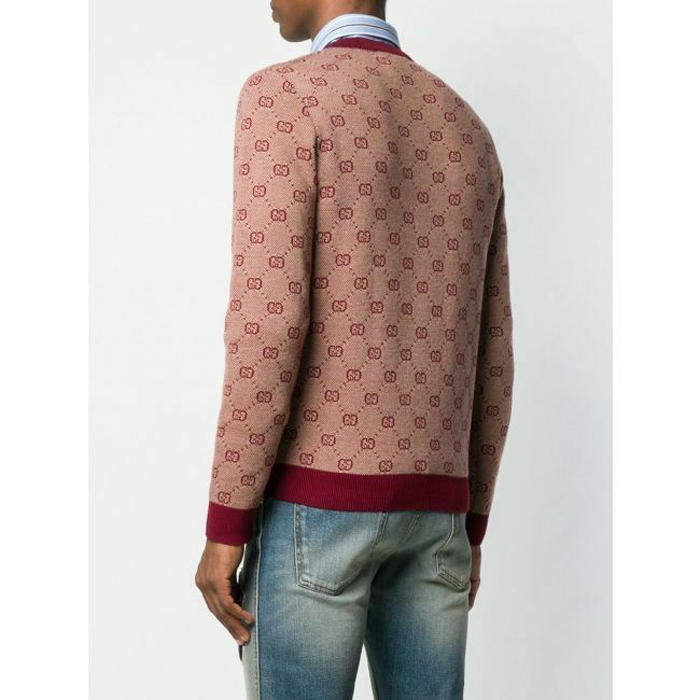 Image 4 of グッチ   メンズGG パターンセーター 572629 XKAKV 9192