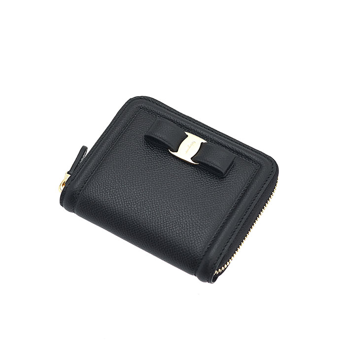 Image 4 of フェラガモウォレット 22-D156 PEBBLE CALF NERO