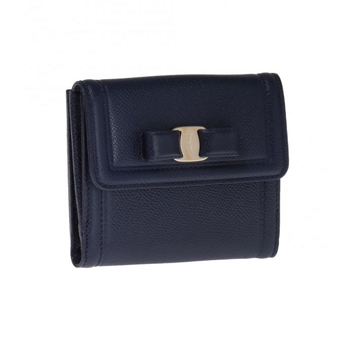 Image 3 of フェラガモウォレット  22-C911 PEBBLE CALF MIRTO