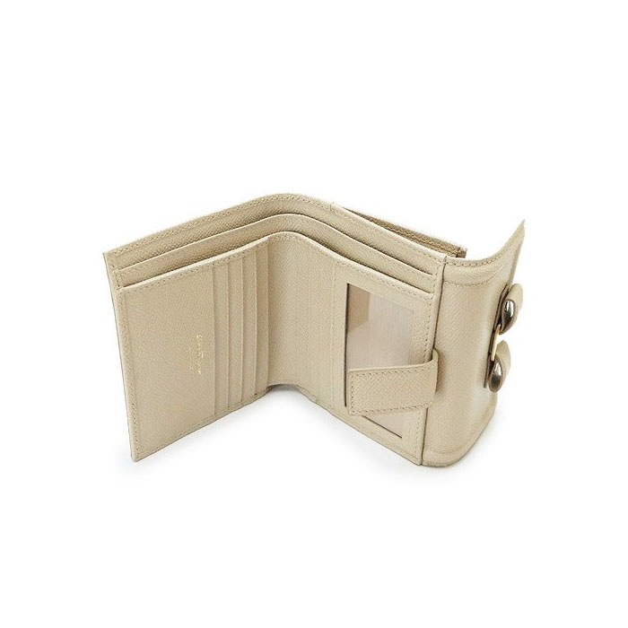 Image 4 of フェラガモウォレット 22-C911 PEBBLE CALF MACADAMIA