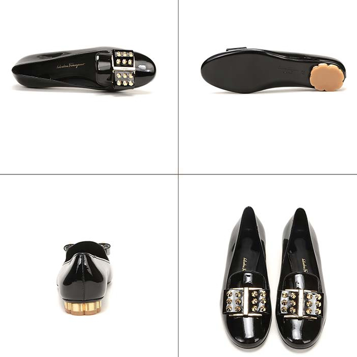 Image 3 of フェラガモレディシューズ 0693189 PA-C NERO BLACK