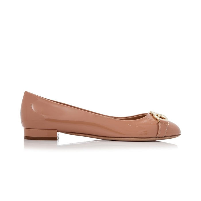 Image 4 of フェラガモレディシューズ 0704743 NAPLAK-CALF NEW BLUSH Garda 10 Flats