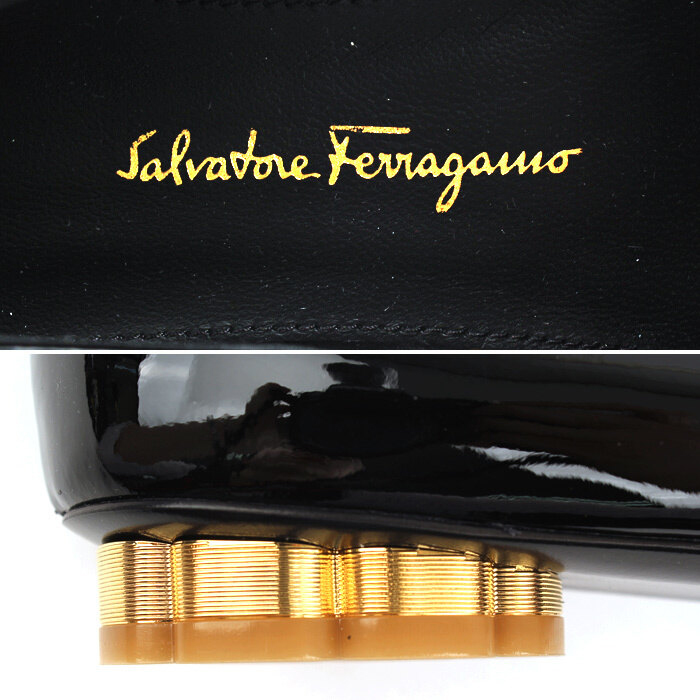 Image 5 of フェラガモレディシューズ 0695095 PA-C NENE BLACK