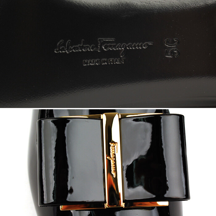 Image 6 of フェラガモレディシューズ 0695095 PA-C NENE BLACK