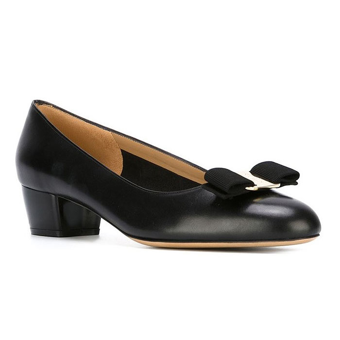 Image 3 of フェラガモレディシューズ 0574571 CALF NERO VARA Mattress Classic Shoes