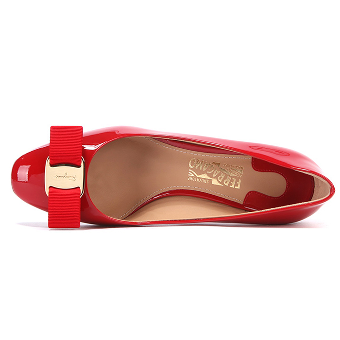 Image 4 of フェラガモレディシューズ 0685226 PA-C LIPS RED