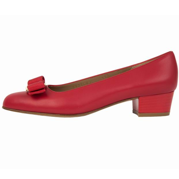 Image 3 of フェラガモレディシューズ 0655545 CALF PAMP RED