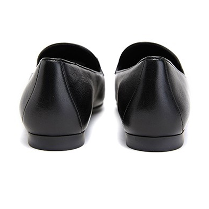 Image 3 of フェラガモレディシューズ 0715302 LAMB NERO Loafers with buckle detail