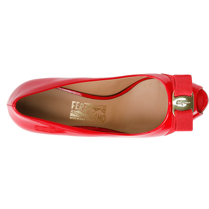 Image 5 of フェラガモレディシューズ 0655612 PA-C PAMP RED