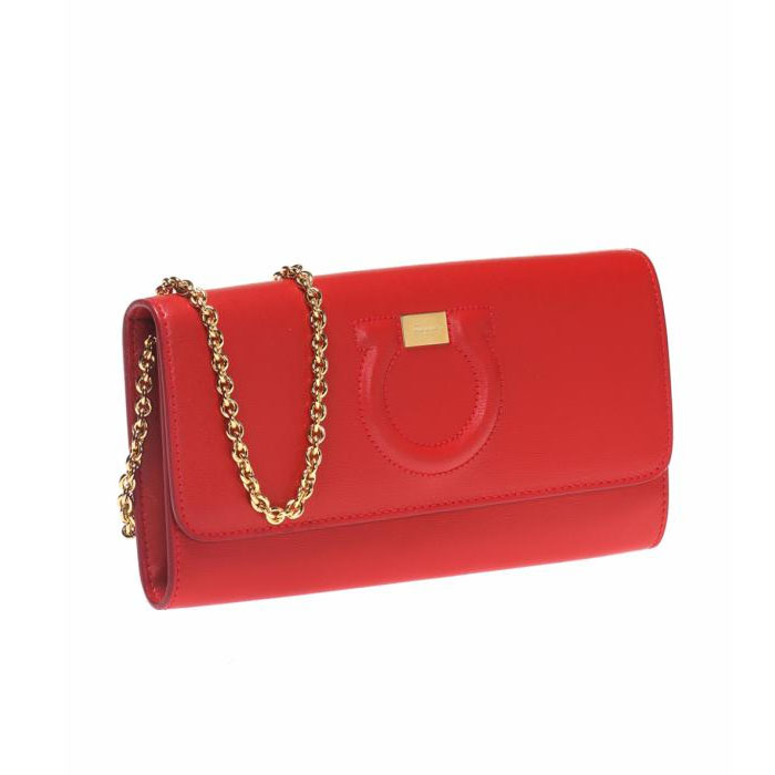 Image 3 of フェラガモバッグ 22-D292 CALF LIPSTICK Red