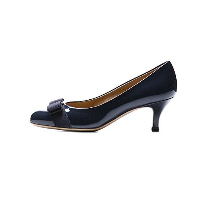 Image 3 of フェラガモレディシューズ 0539580 PATENT-CALF OXFORD BLUE Pumps Blue