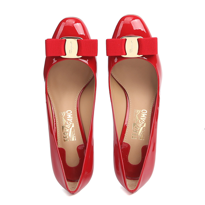 Image 6 of フェラガモレディシューズ 0685232 PA-C LIPS RED