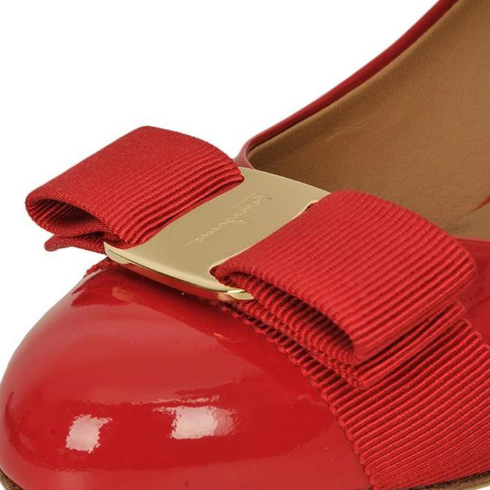 Image 5 of フェラガモレディシューズ 0655585 PA-C PAMP RED