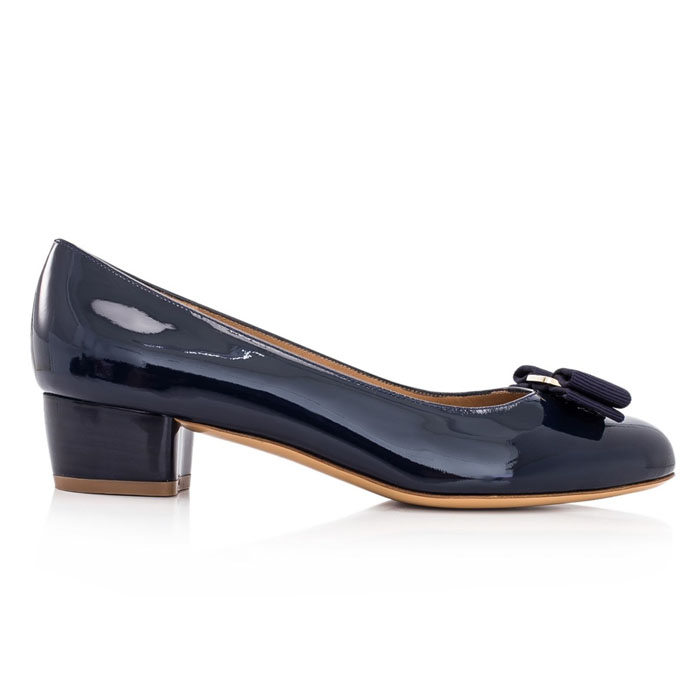 Image 3 of フェラガモレディシューズ 0539463 NAPLAK-CALF OXFORD BLUE Pumps Blue