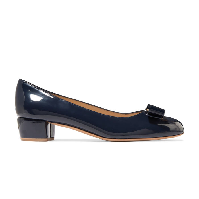 Image 3 of フェラガモレディシューズ 0539449 NAPLAK-CALF OXFORD BLUE Pumps Blue